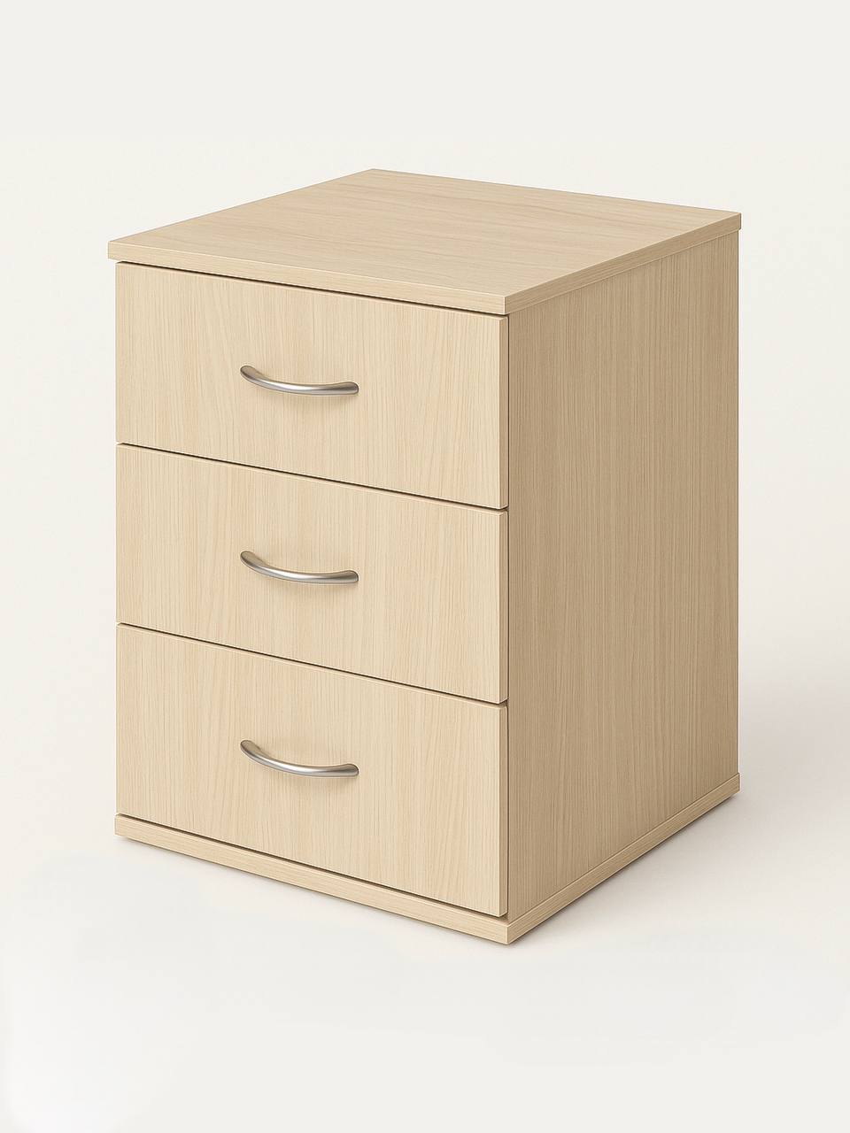 Тумба з трьома шухлядами на роликових направляючих, 403х403х596 мм , АНШАР ГРУП (0823)